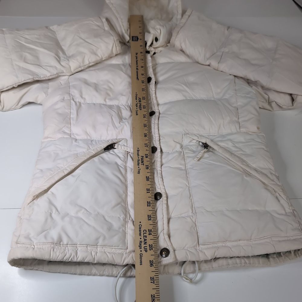 Polo Jeans Co Ralph Lauren Puffer Jacket Women's Small Patch Hooded - Picture 2 of 10
